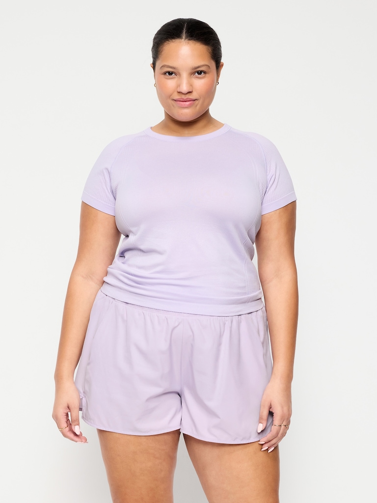 Fluid Seamless Fitted T-Shirt