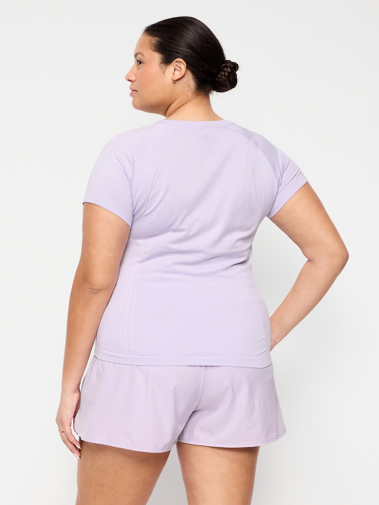 Fluid Seamless Fitted T-Shirt