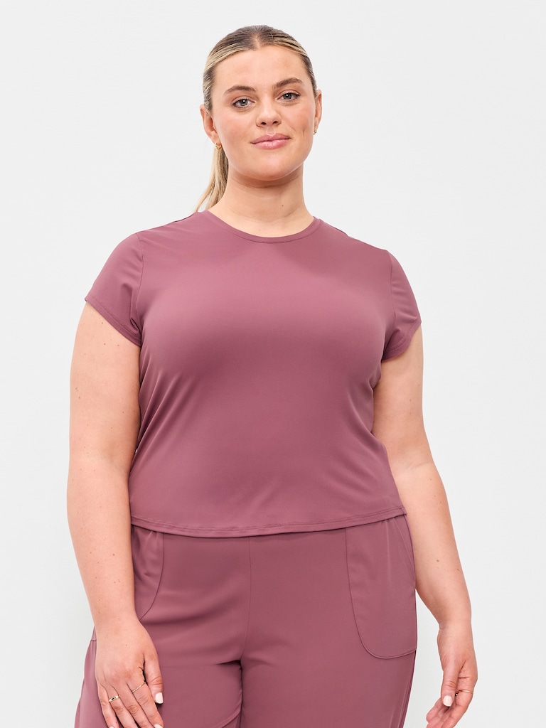 StudioSmooth Short-Sleeve Base Layer Top