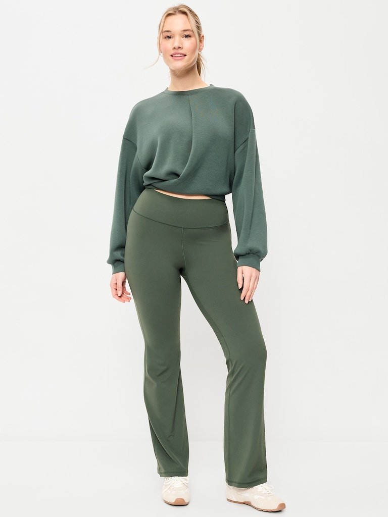 High-Waisted StudioSmooth Flare Leggings