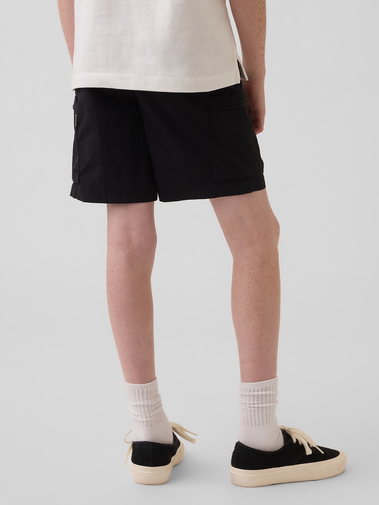 Kids Relaxed Quick-Dry Cargo Shorts