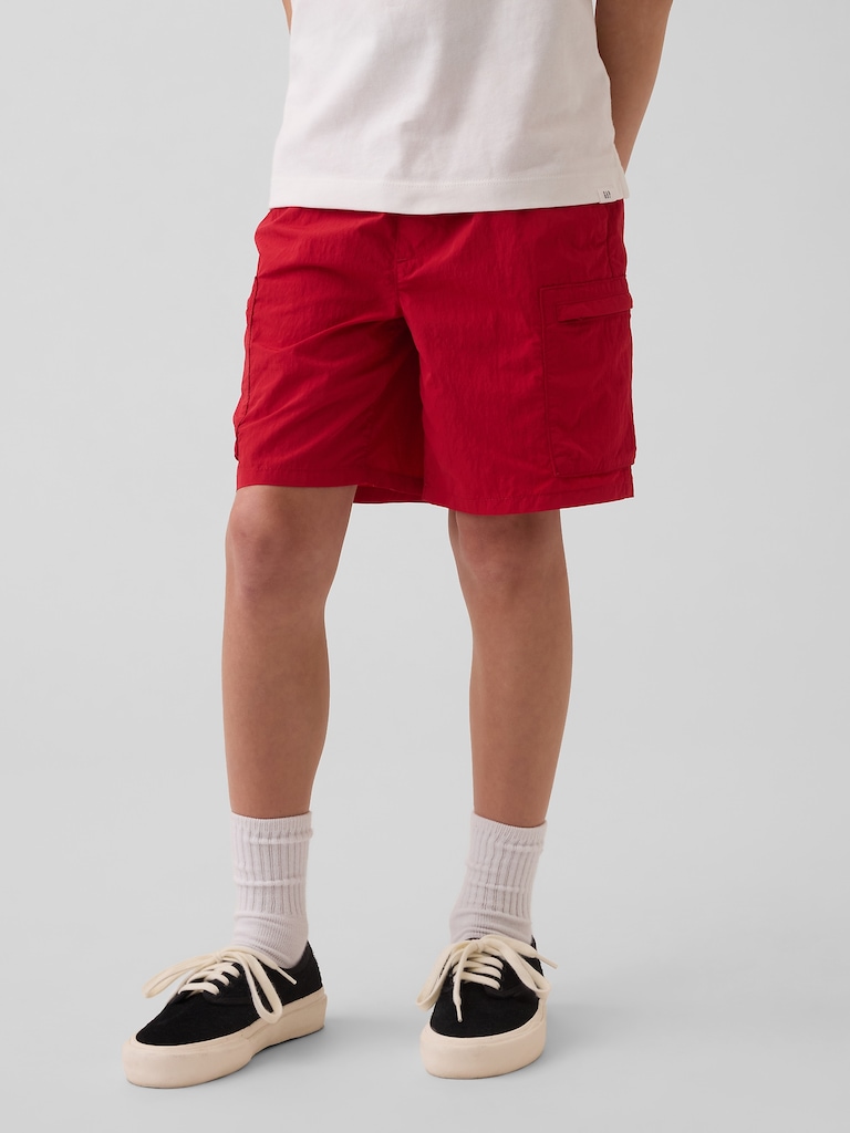 Kids Relaxed Quick-Dry Cargo Shorts