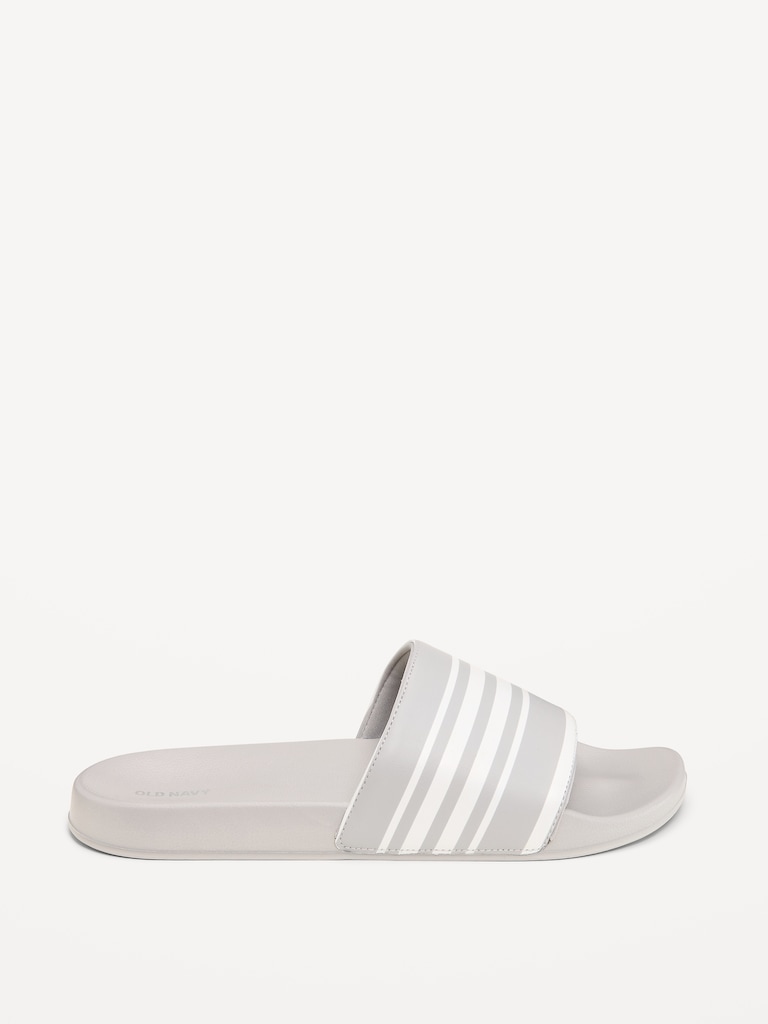 Faux-Leather Slide Sandals for Men (Partially Plant-Based)