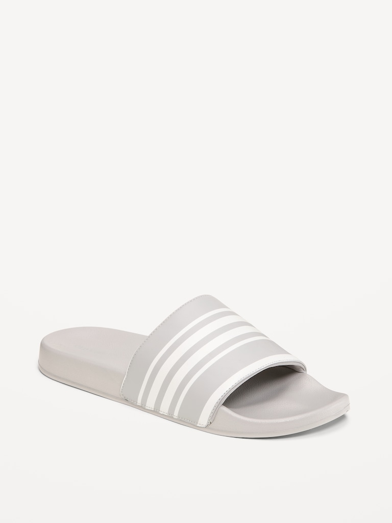 Faux-Leather Slide Sandals for Men (Partially Plant-Based)