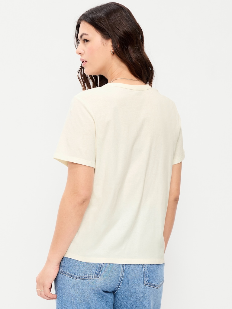 Crew-Neck Logo-Graphic T-Shirt