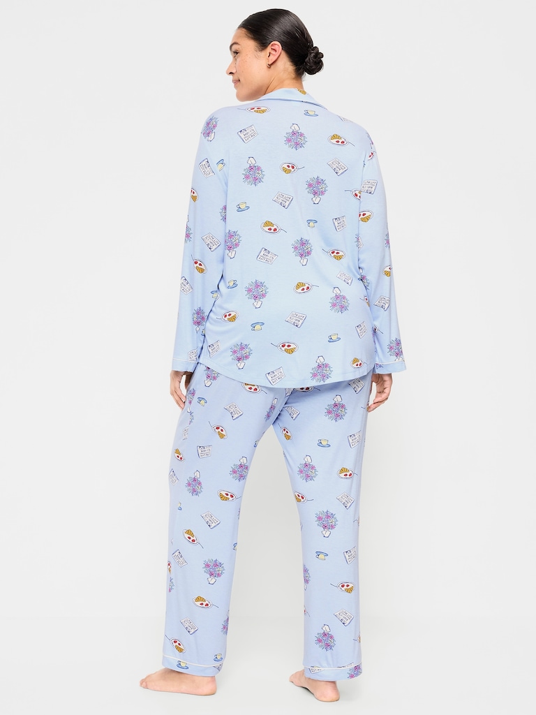 Sunday Sleep Knit Jersey Pant Set