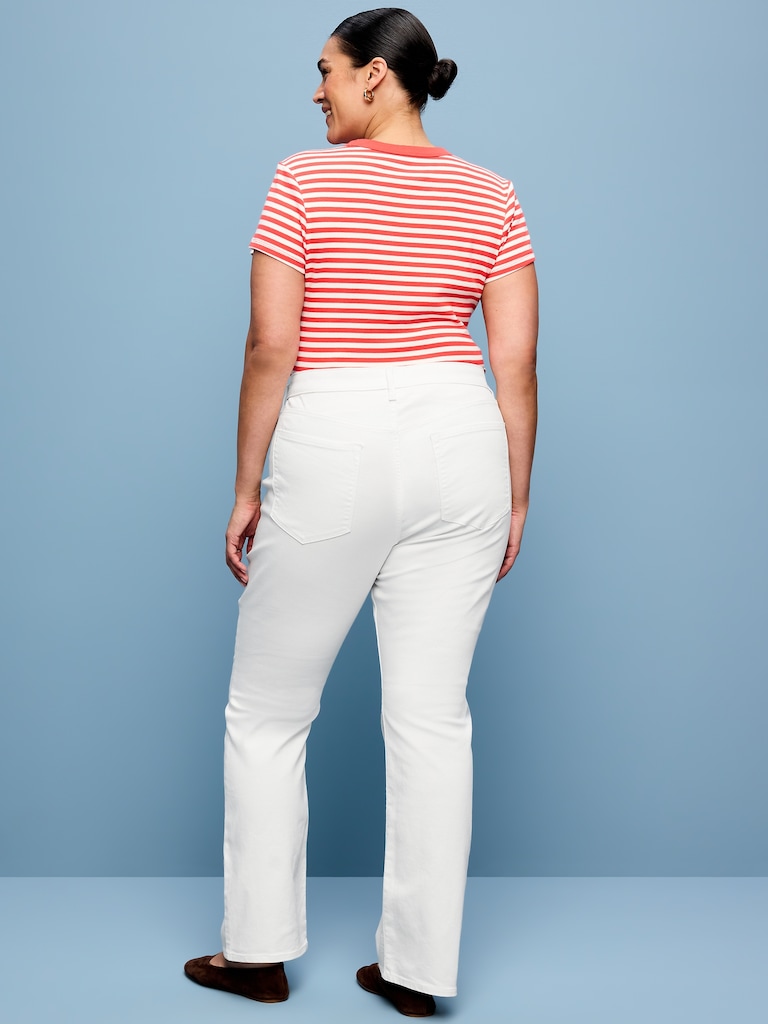 Mid-Rise Wow Boot-Cut Jeans