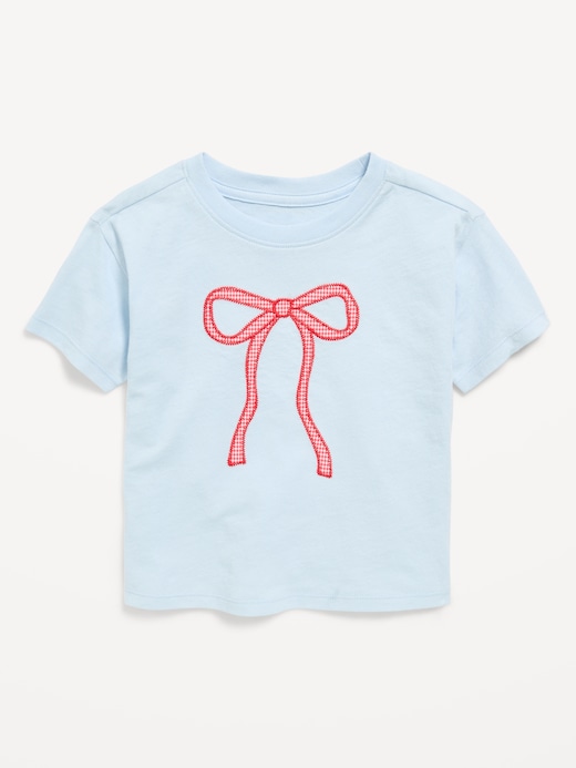 Short Short-Sleeve Graphic T-Shirt for Toddler Girls on clearance at Old Navy — 50% off