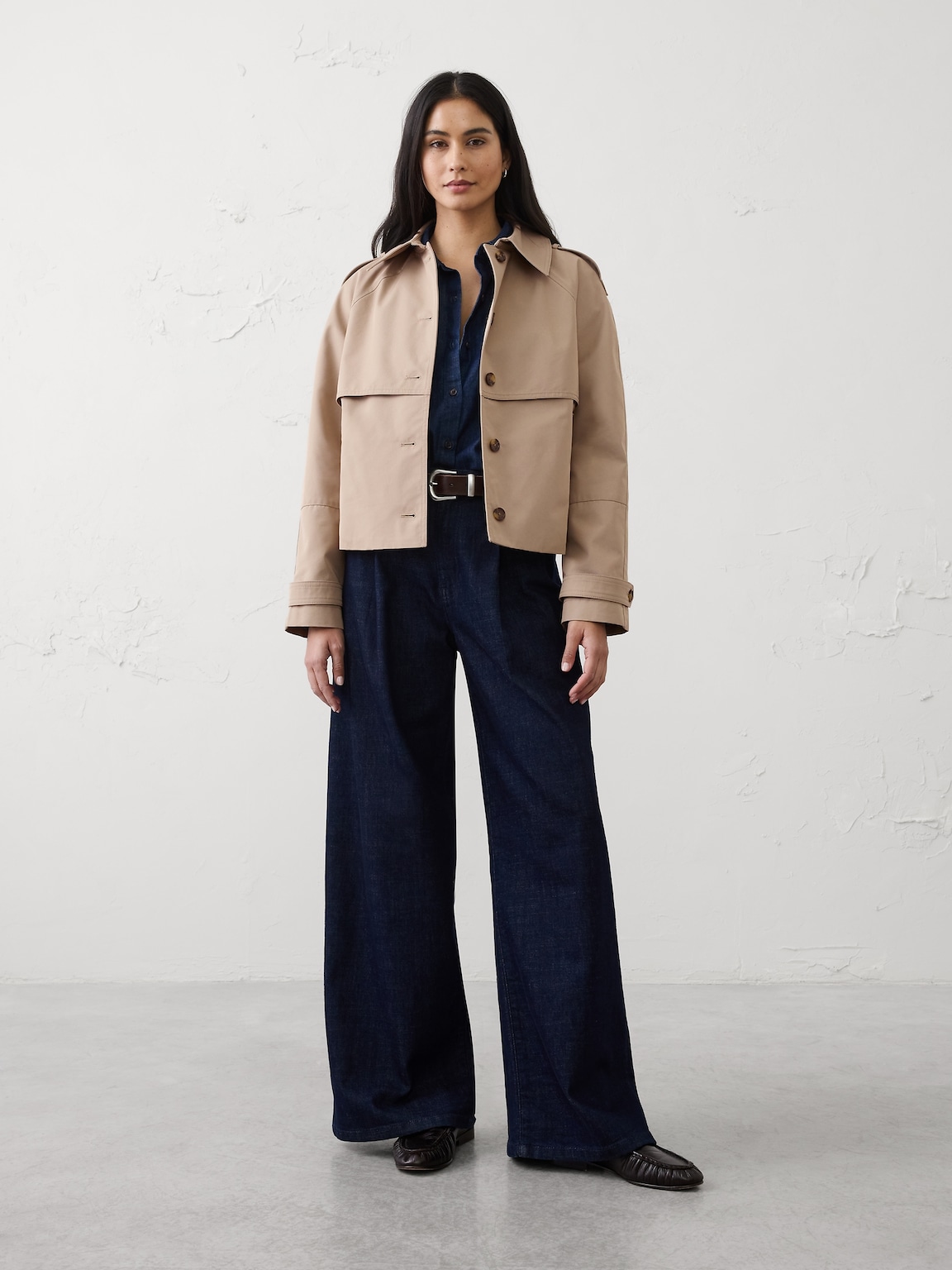 Short Trench Jacket