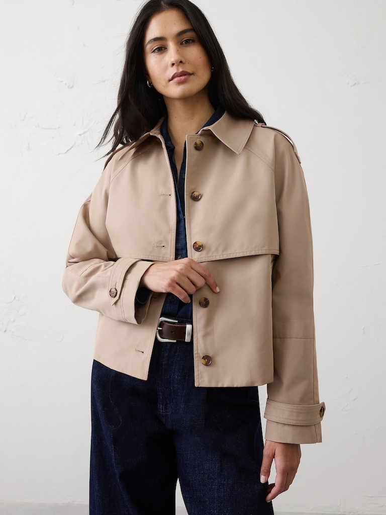 Short Trench Jacket