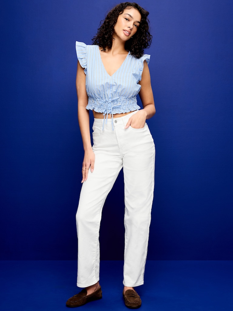 High-Waisted Wow Loose Jeans