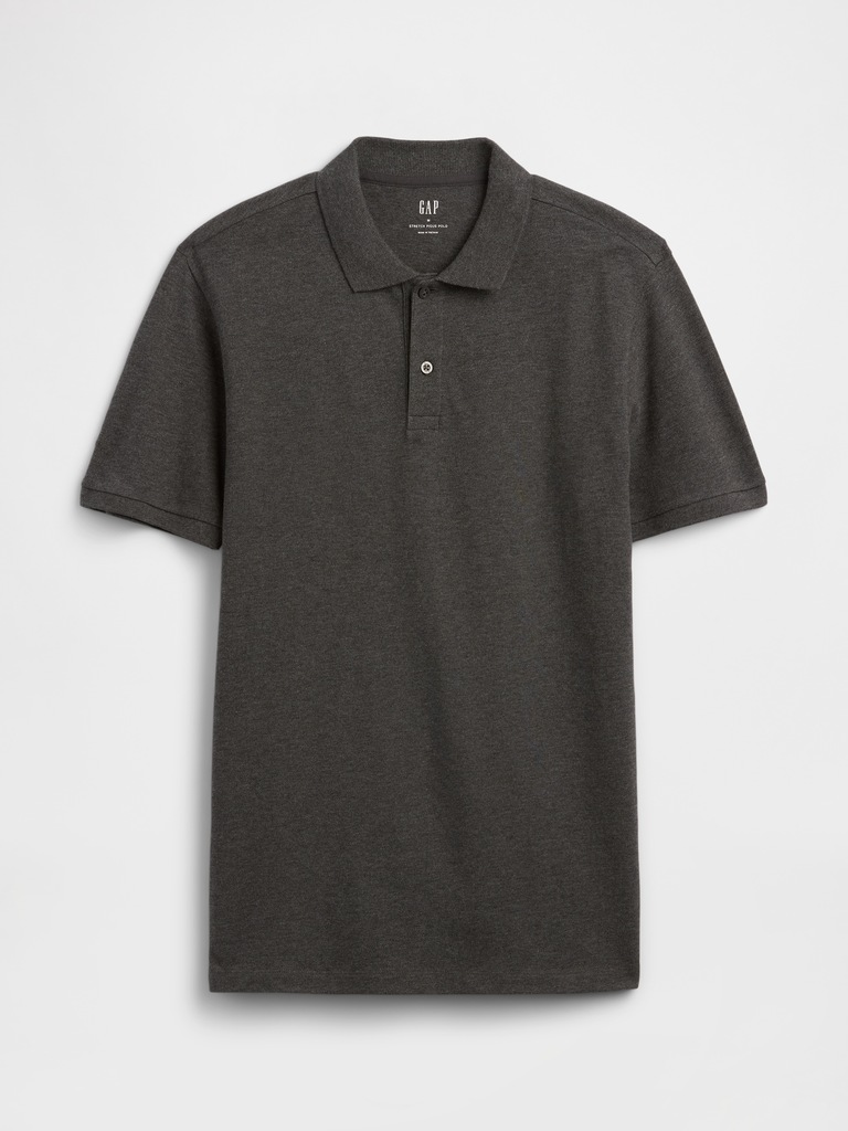 Stretch Pique Polo Shirt
