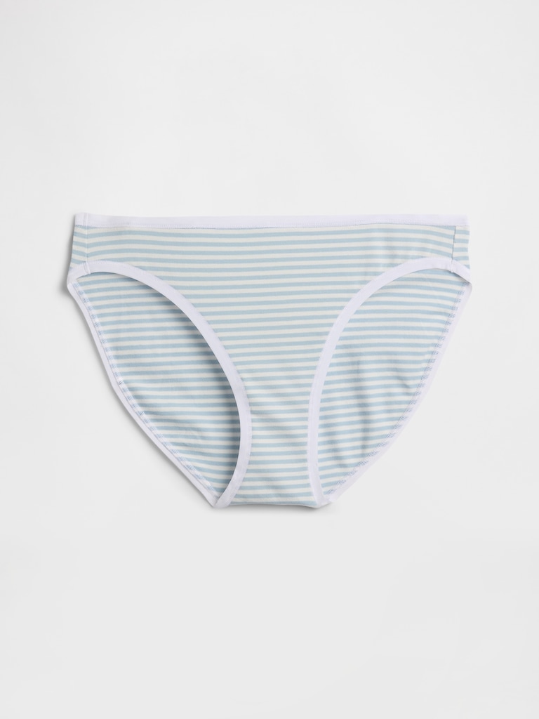 Organic Stretch Cotton Bikini (3-Pack)