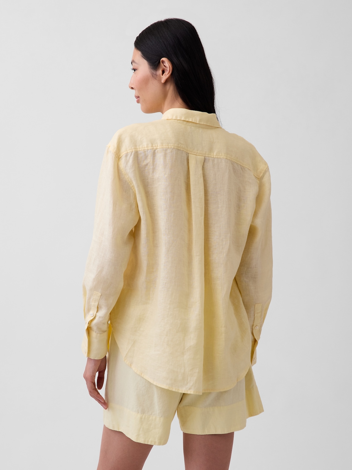 100% Linen Oversized Shirt