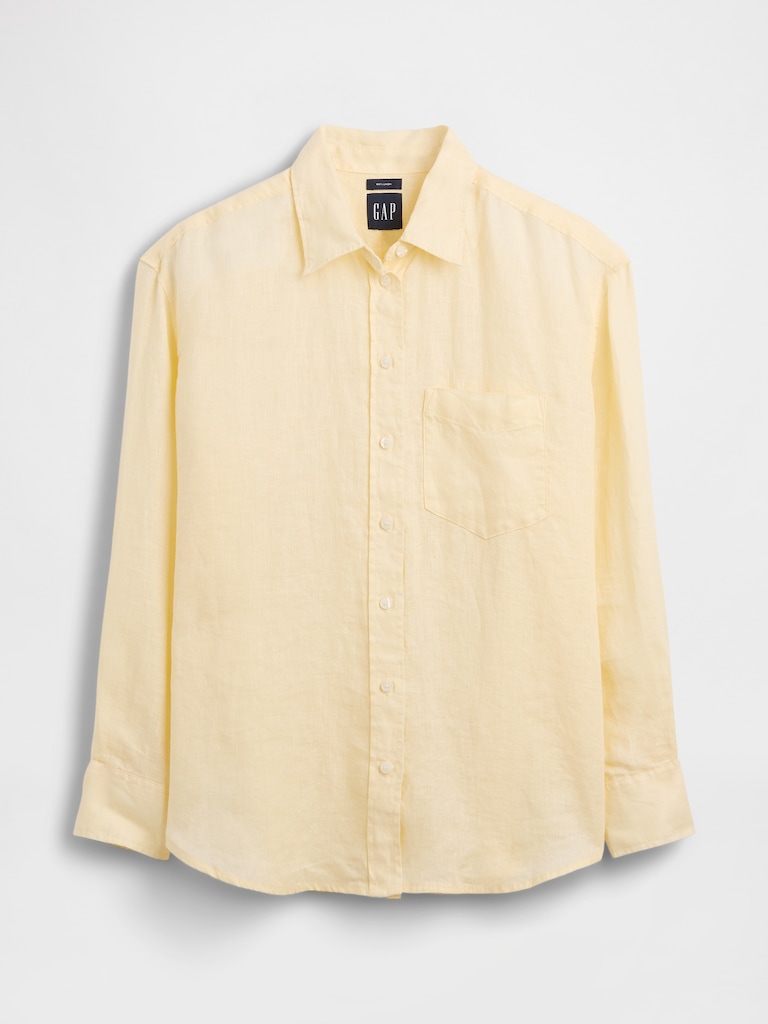 100% Linen Oversized Shirt