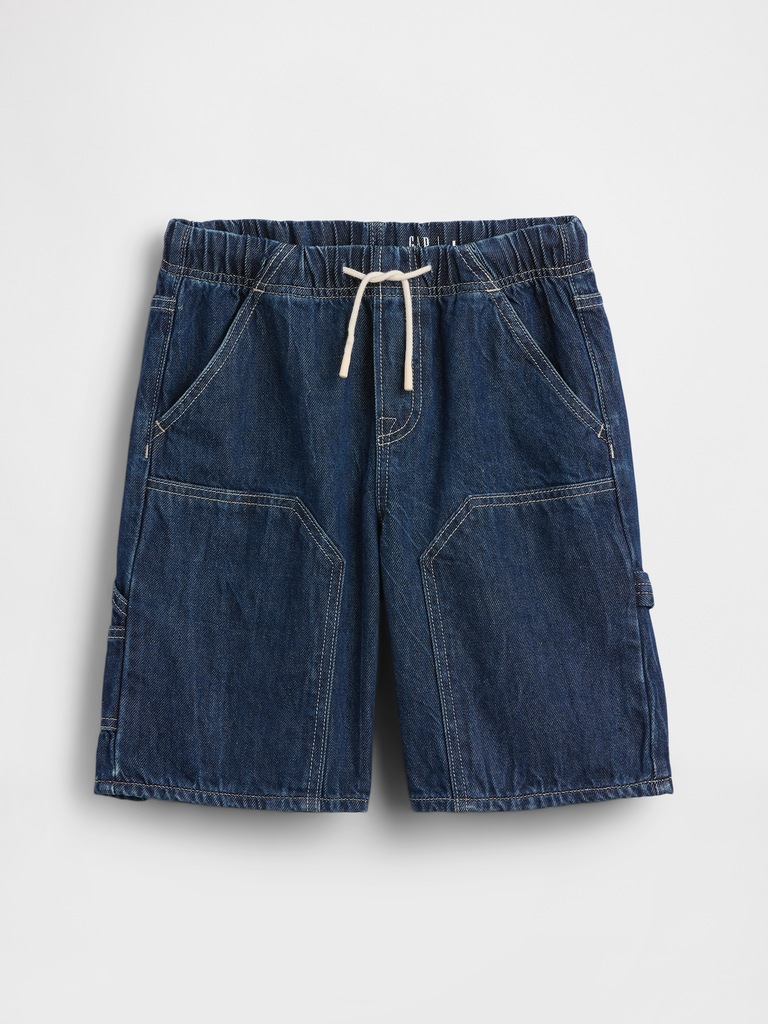 Kids '90s Loose Easy Denim Carpenter Shorts