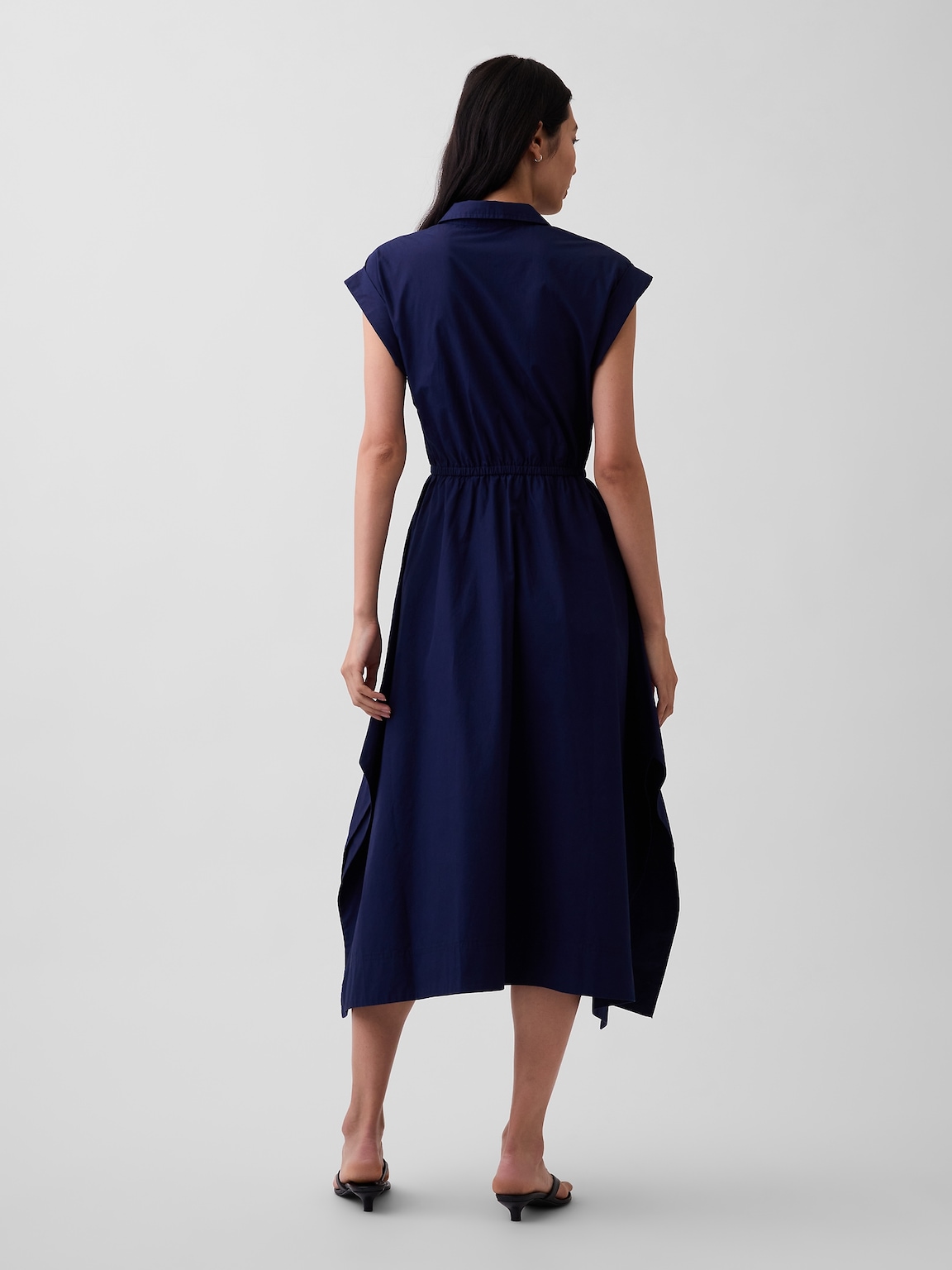Poplin Handkerchief Shirtdress