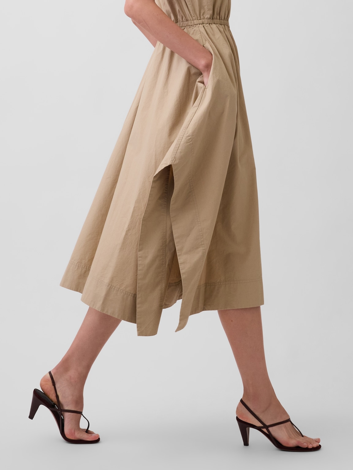 Poplin Handkerchief Shirtdress