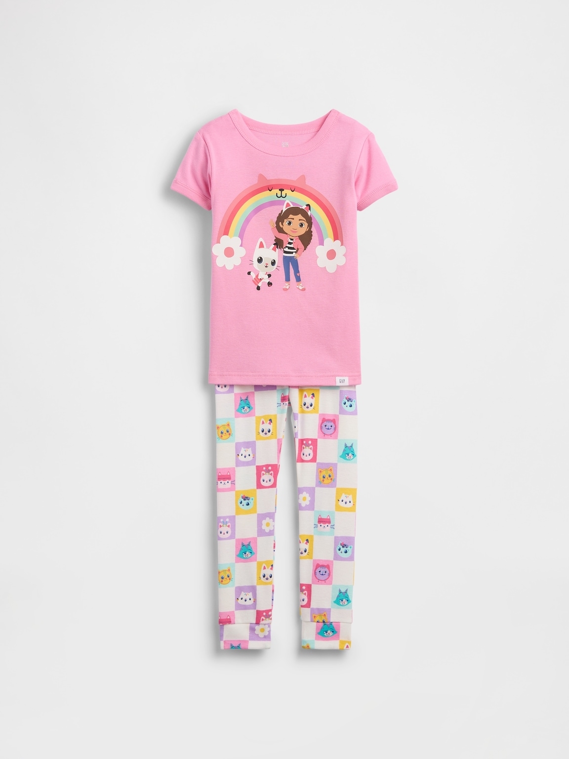 Baby & Toddler Organic Brushed Cotton Gabby's Dollhouse PJ Set
