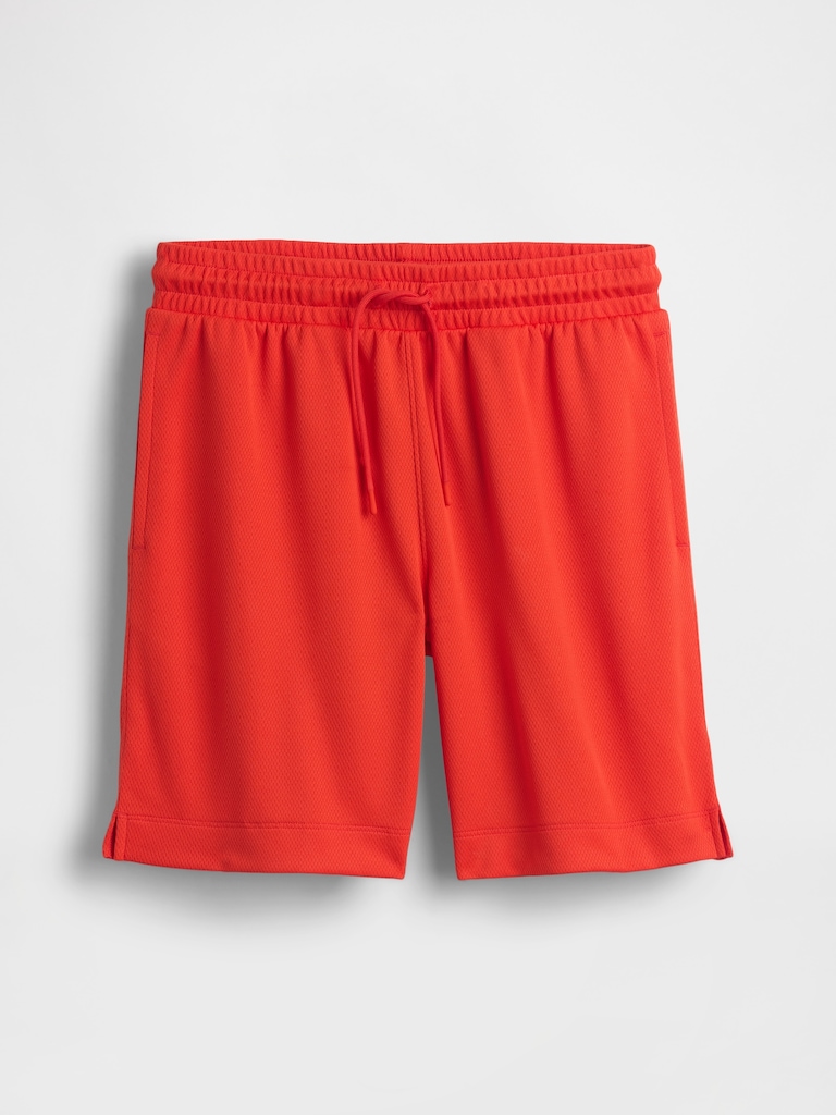 Kids GapFit 6" Recycled Mesh Easy Shorts