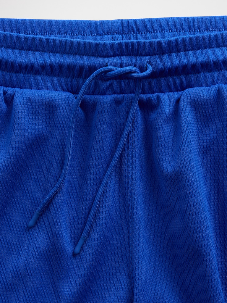 Kids GapFit 6" Recycled Mesh Easy Shorts