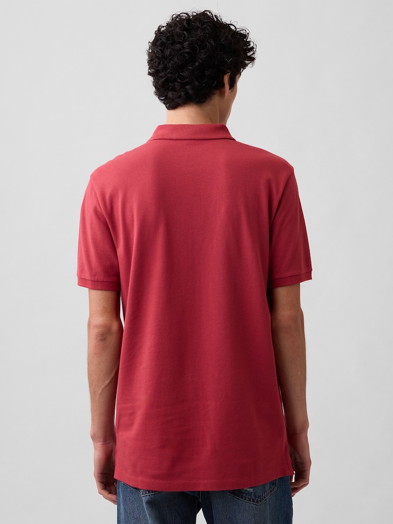 Stretch Pique Polo Shirt