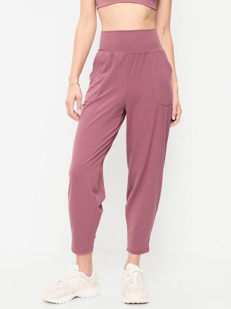 High-Waisted StudioSmooth Jogger