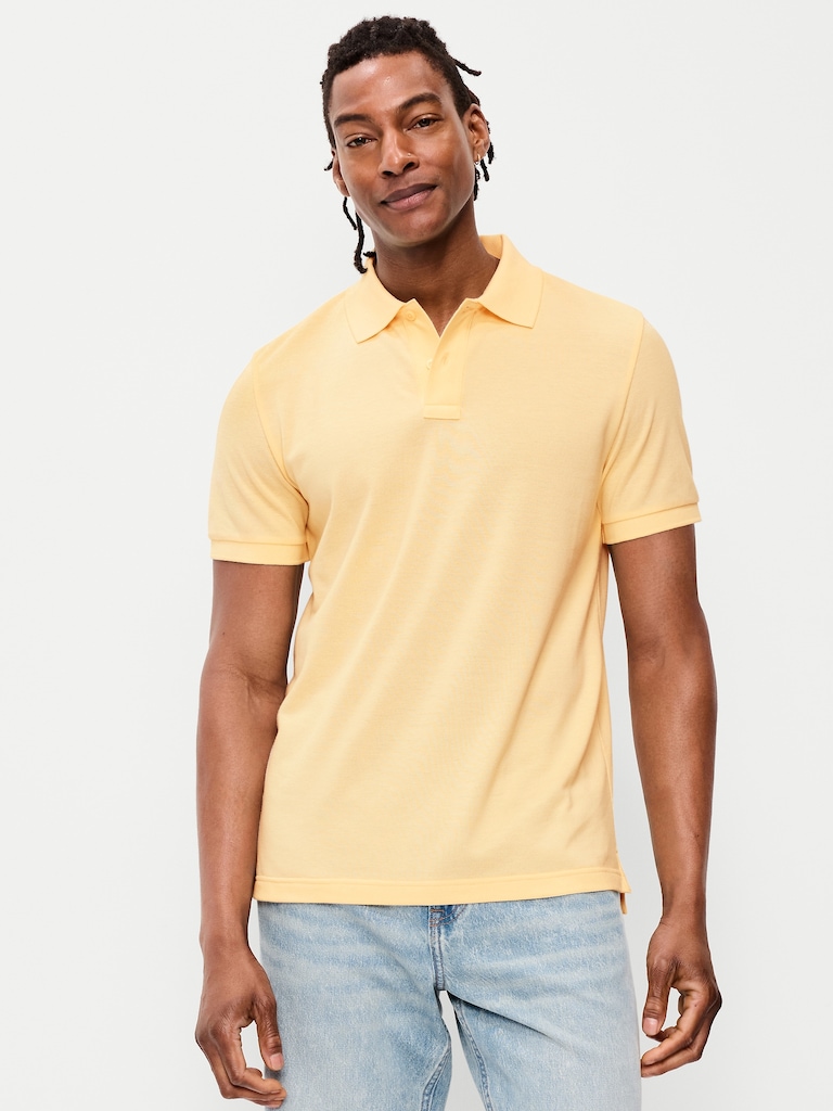 Polo en piqué à coupe classique