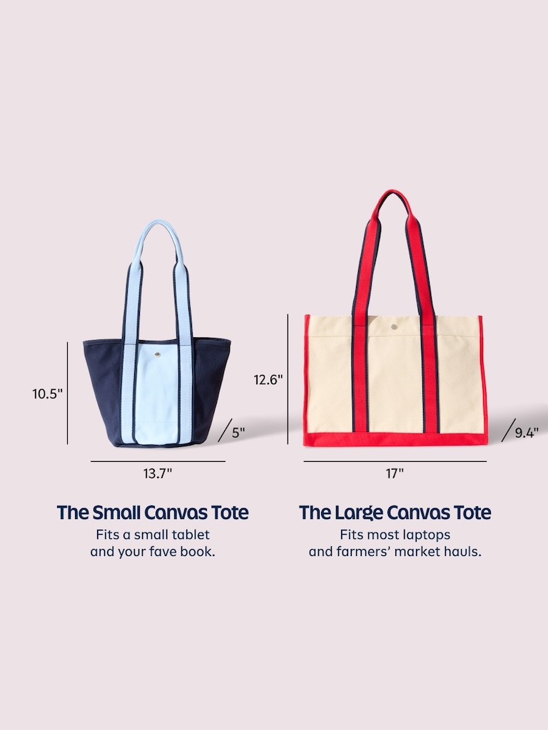 Large Canvas Tote Bag