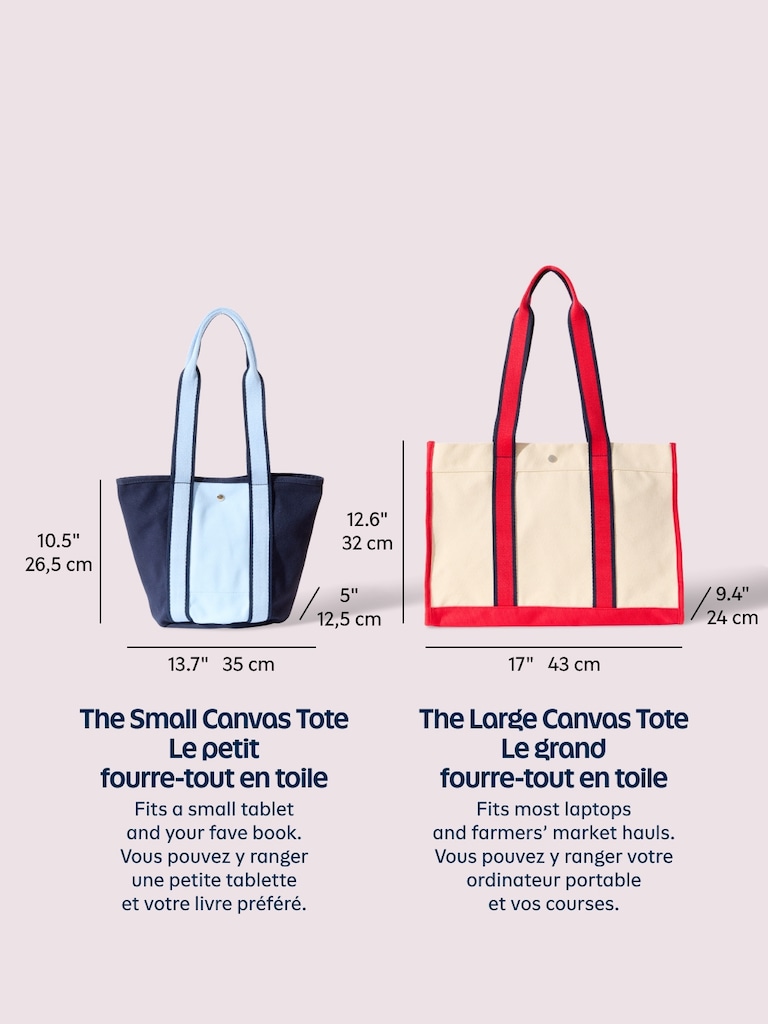 Large Canvas Tote Bag