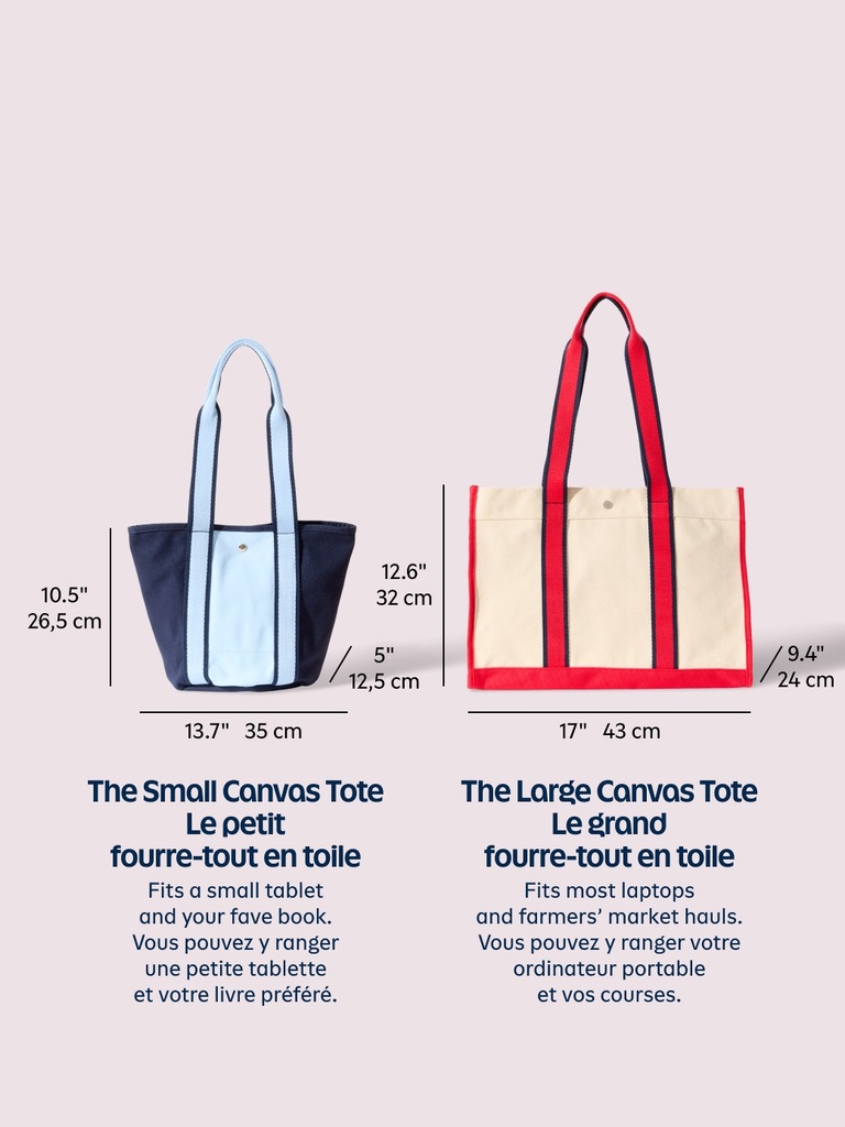 Small Canvas Tote Bag