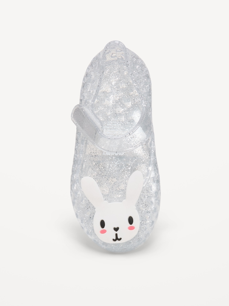 Jelly Mary-Jane Flats for Toddler Girls