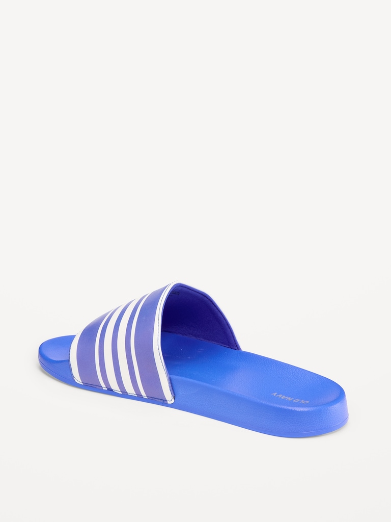 Faux-Leather Slide Sandals for Men (Partially Plant-Based)