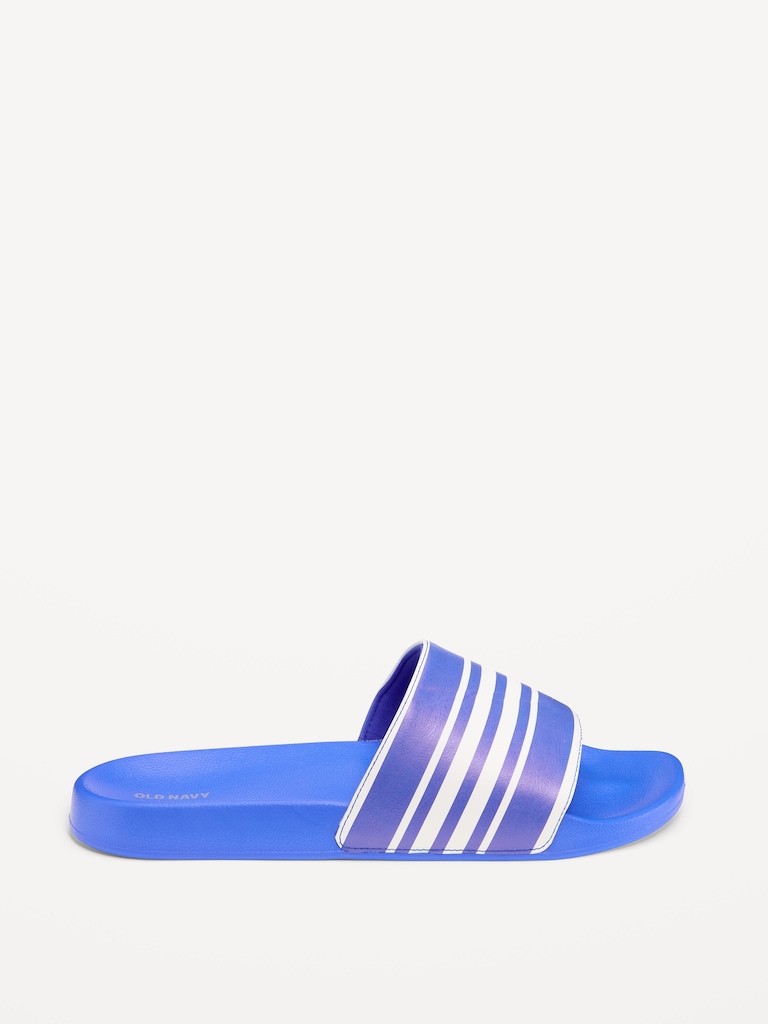 Faux-Leather Slide Sandals for Men (Partially Plant-Based)