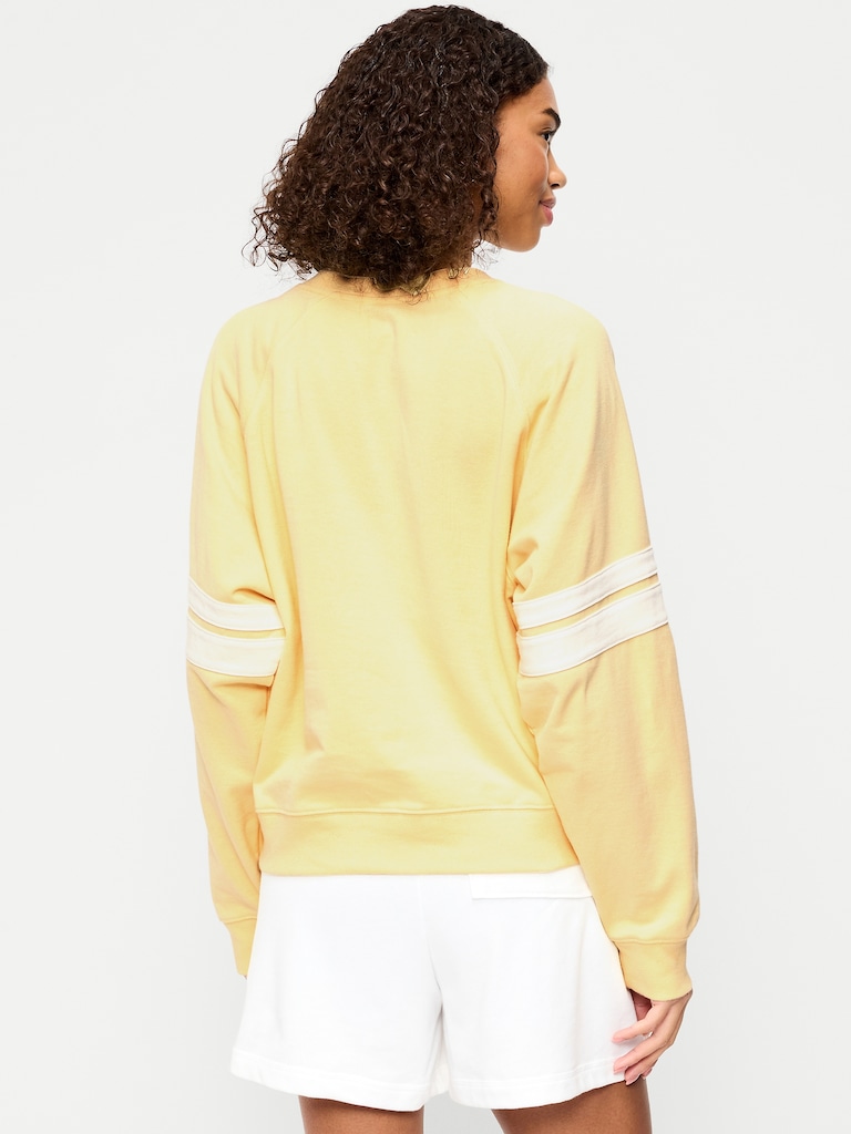 Oversized Raglan Sweatshirt
