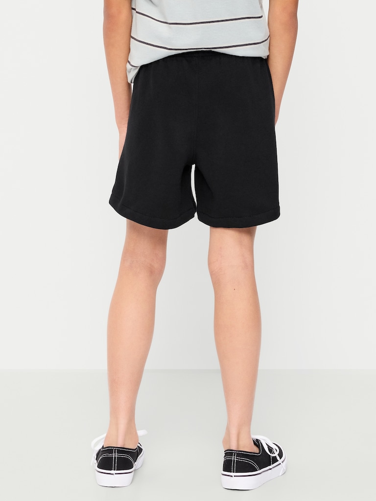 Below Knee Fleece Jogger Shorts for Boys