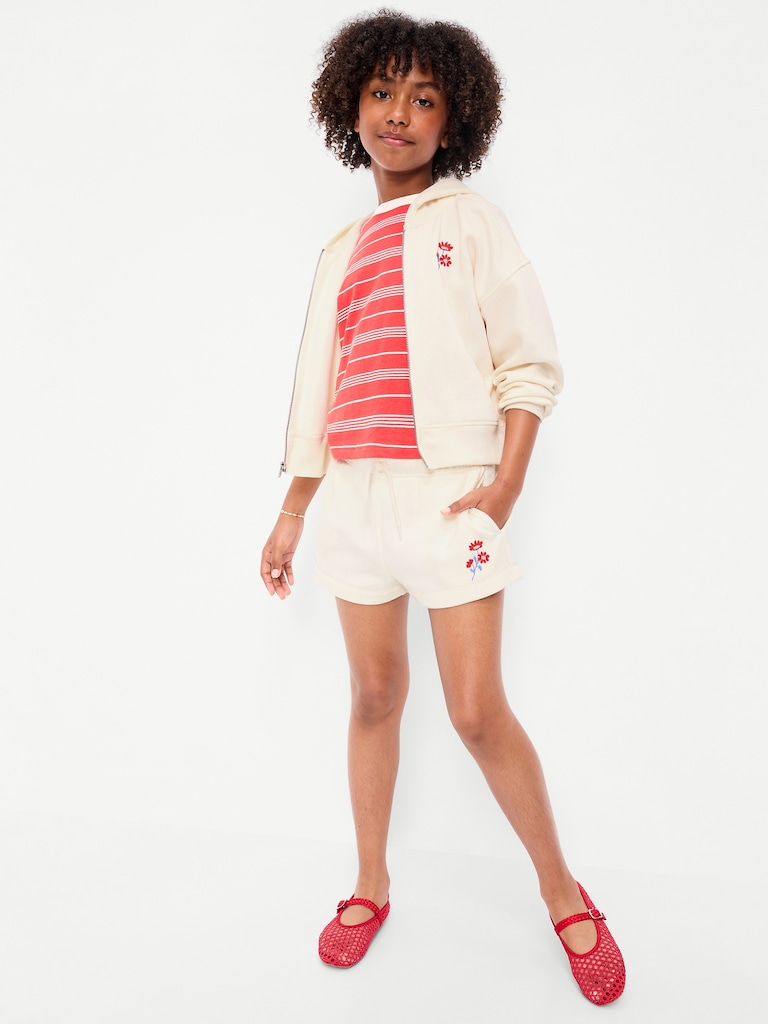 High-Waisted Favorite Fleece Shorts for Girls