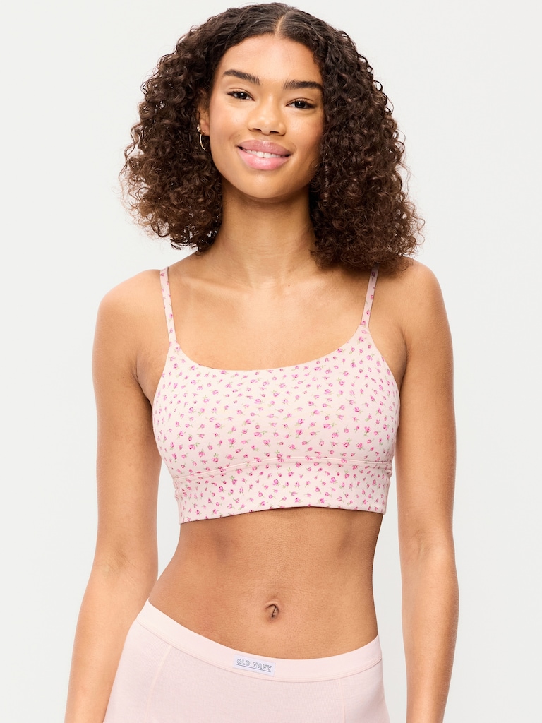 Cotton Cami Bralette