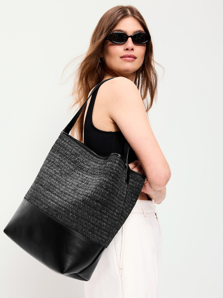 Large Preppy Bucket Bag