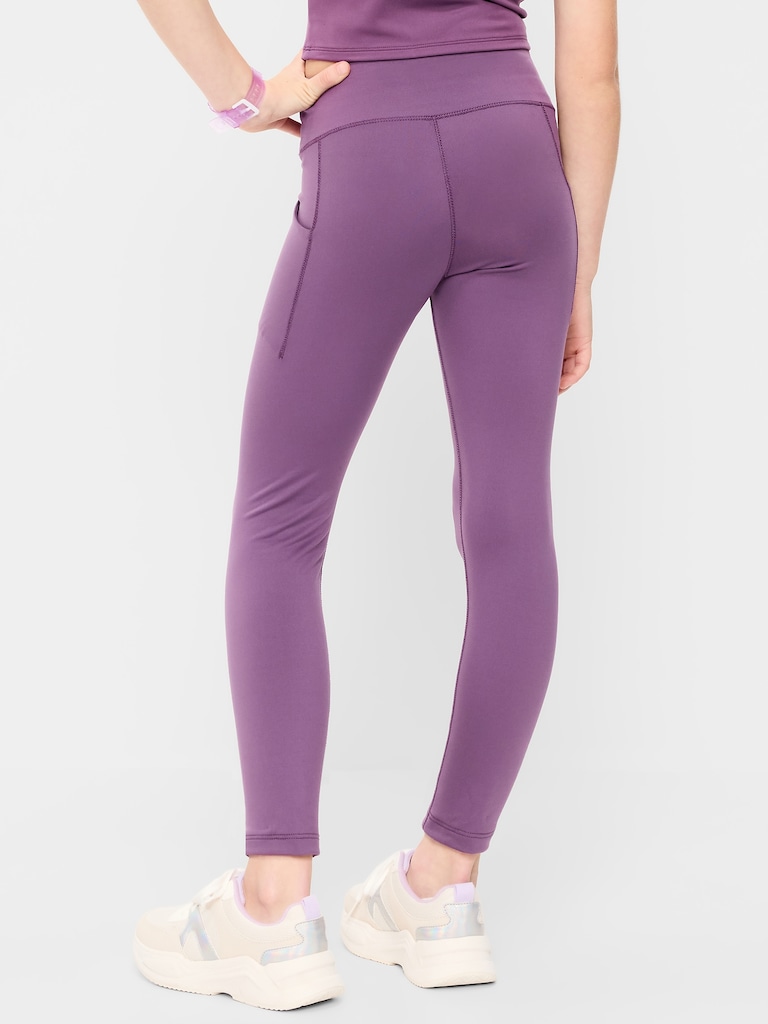 High-Waisted StudioSmooth 7/8 Leggings for Girls
