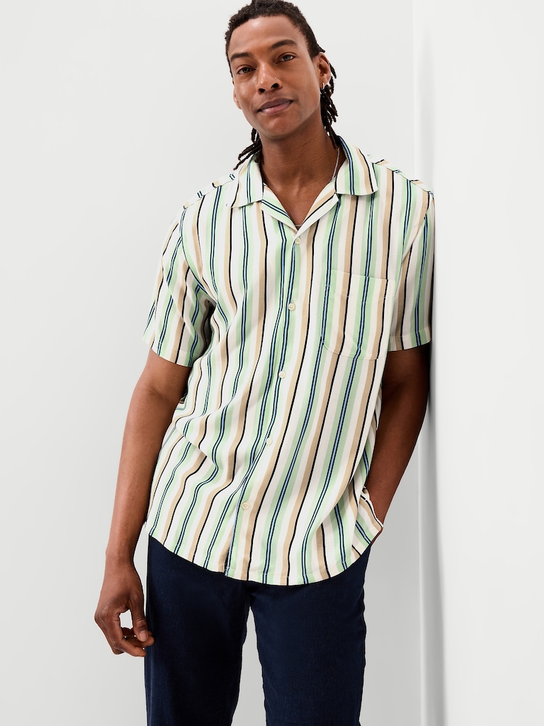 Short-Sleeve Camp Shirt