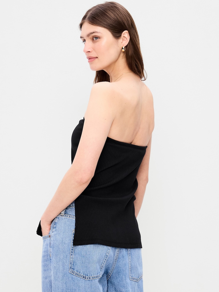 Asymmetrical Tube Top