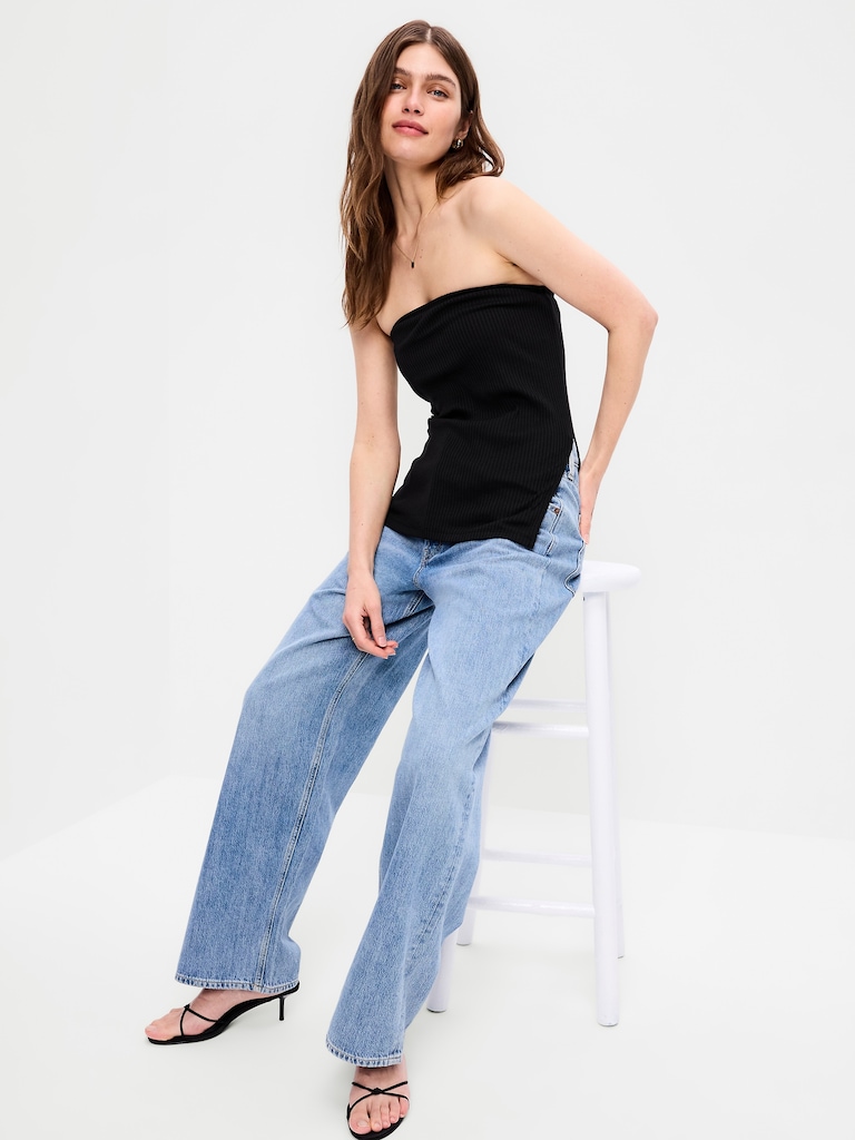 Asymmetrical Tube Top