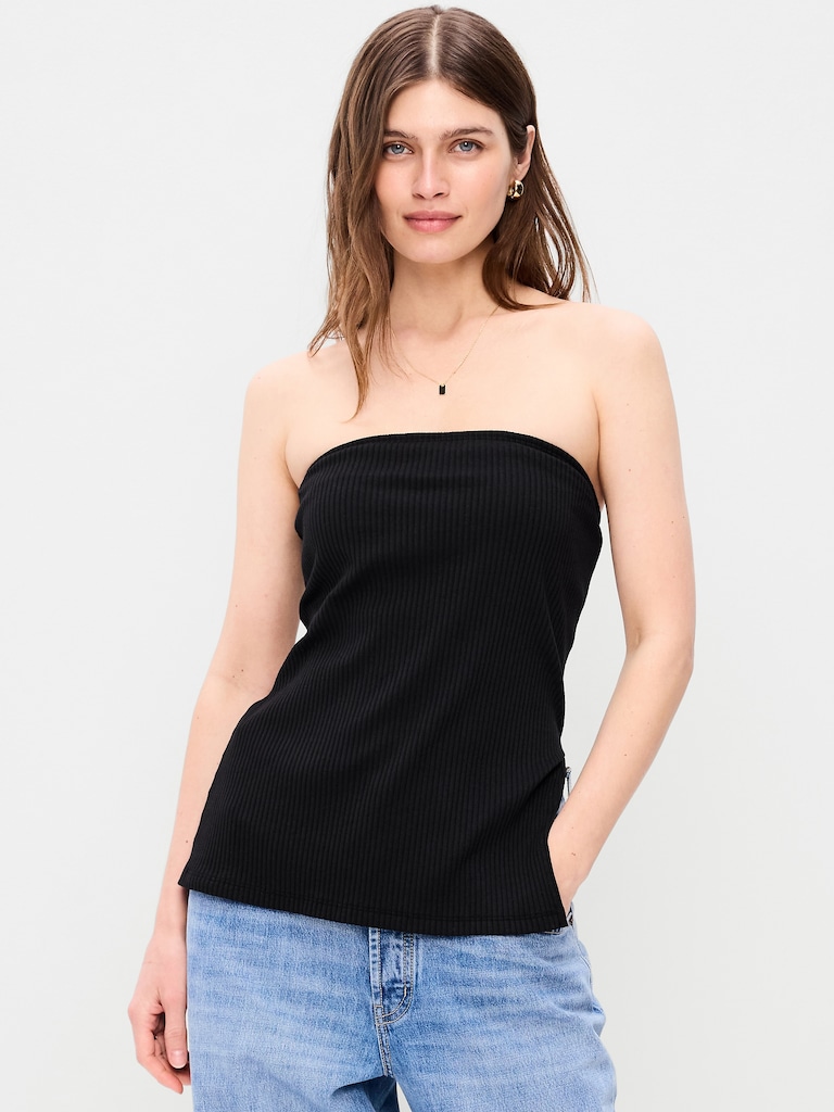 Asymmetrical Tube Top