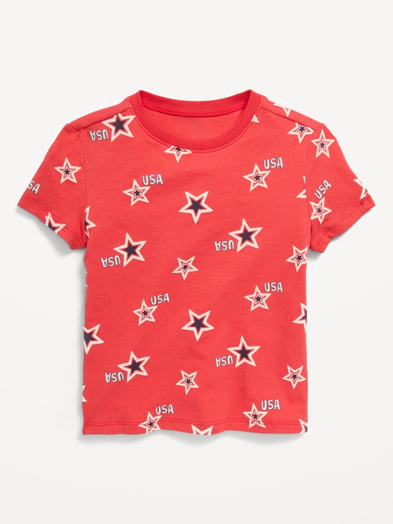 Printed Short-Sleeve T-Shirt for Toddler Boys