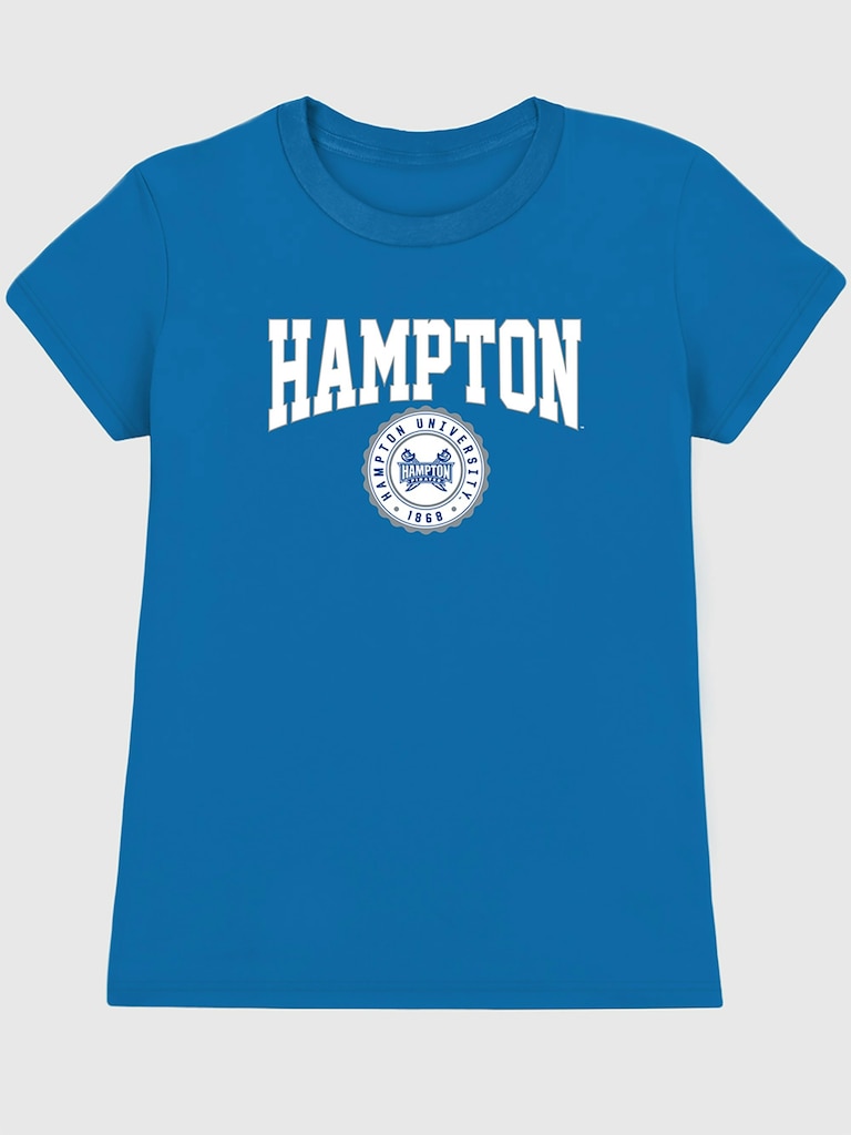 Hampton University Collegiate Graphic T-Shirt for Women