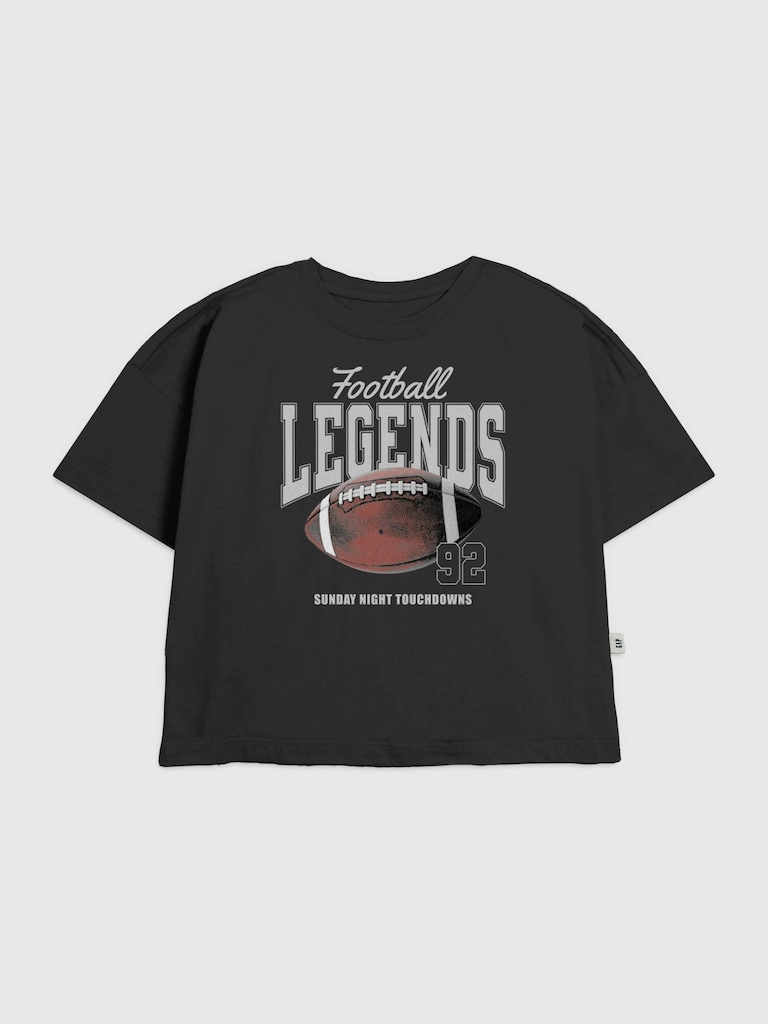 Kids Football Varsity Graphic T-Shirt