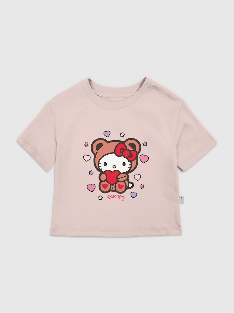 Toddler Hello Kitty Valentine Bear Graphic T-Shirt