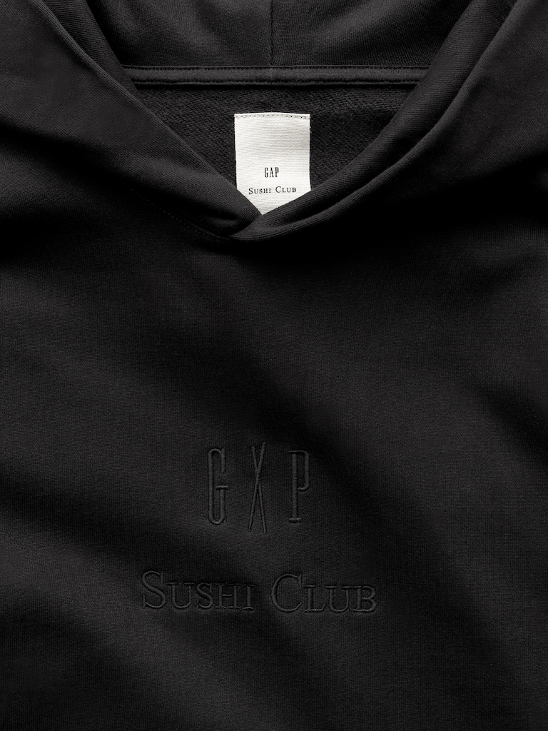 Gap × Sushi Club Heavyweight Logo Hoodie