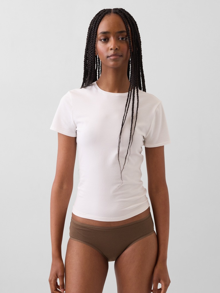 Organic Stretch Cotton Hipster
